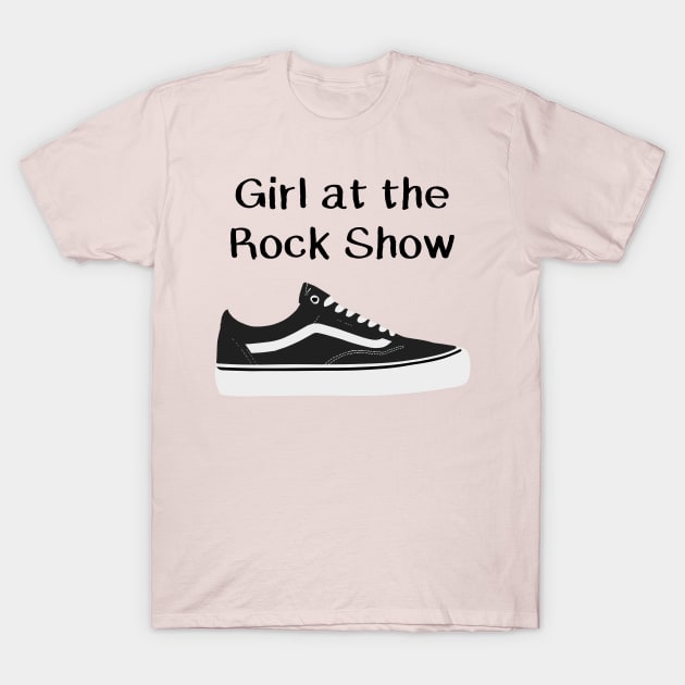 Girl at the rock show T-Shirt by dovpanda